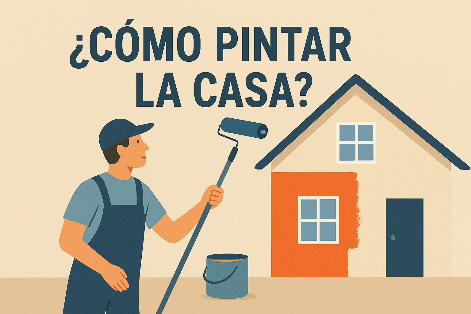 ¿Cómo pintar la casa?