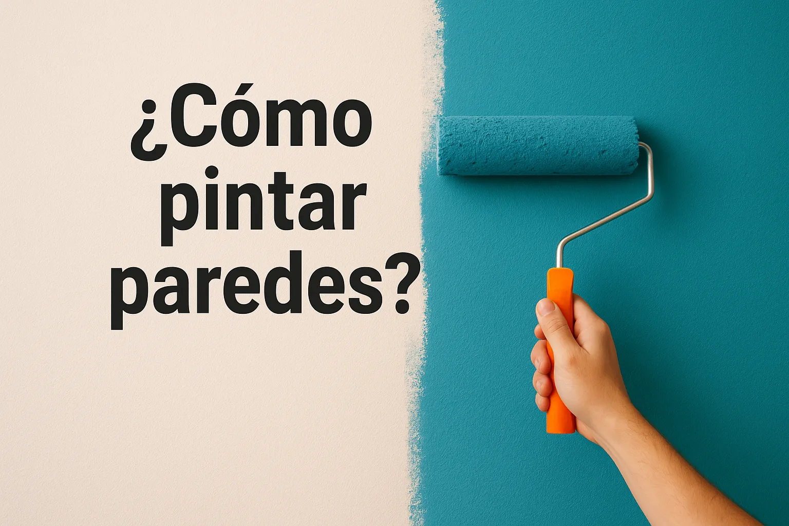 ¿Cómo pintar paredes?